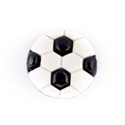 Soccer Ball, Black Plus  White 13 mm